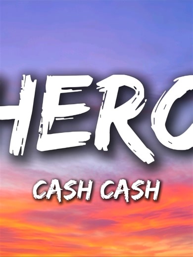 Cash Cash - Hero (Lyrics) feat. Christina Perri #cashcash #hero #music #lyrics