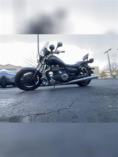 Slowly, stripping her down to bare bones again! 2012 Triumph Thunderbird Storm 😍😁😎 #funkyrider69 #triumph #cruise #motorcycle #wheelie