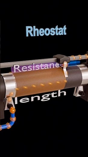 Rheostat, Resistance, rheostat working, visualising rheostat, #rheostat #resistance #viral #science