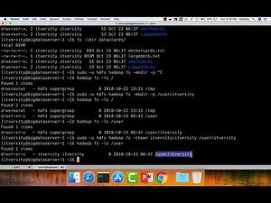 Cloudera Administration - Configure HDFS - Copy Files into HDFS