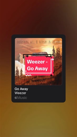 Weezer - Go Away (Full Lyrics) | #weezer #goaway #applemusic #fyp #lyric #lyrics #musicvibe #musicvibes