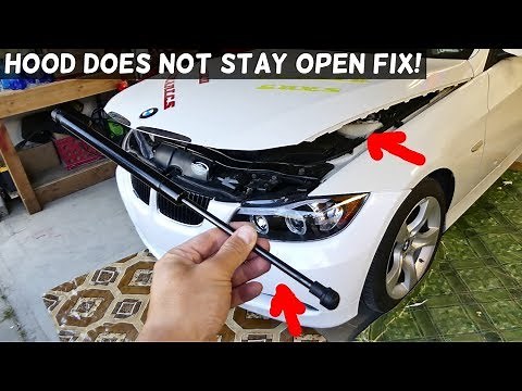 HOOD DOES NOT STAY OPEN FIX. ANY CAR