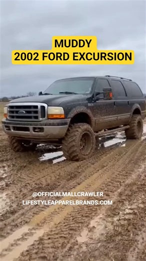 2002 Ford Excursion #officialmallcrawler #mudding #ford #offroad #4x4 #automobile #video #overland