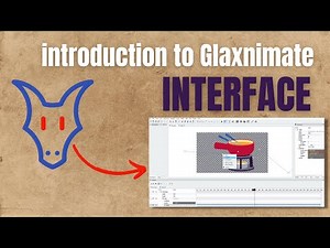 Glaxnimate Explain: Introduction to Glaxnimate interface