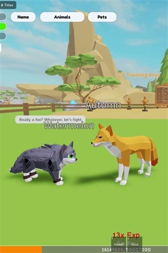 Animal Simulator Pov: A new player meets an old player