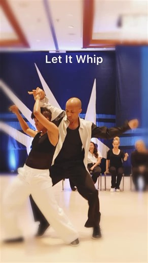 Markus and Tren on Instagram: "Let It Whip 🤣 🌟Champions Jack & Jill (Random Partner) ♾️@vadensam 🎼 Let It Whip by The Dazz Band 📍New Brunswick, NJ 📸@affinityswing #dance #dancer #dancing #wcs #dancelife #movement #improv #fyp #fypage #whip #whipit #challenge"