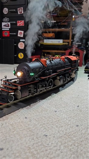 1.8K views · 1.4K reactions | Happy Halloween!  Lionel "EERIE" Visionline Triplex hauling some spooky freight and passenger cars!  #Halloween #trains #fyp #hobby #spooky #steam #steamlocomotive #locomotive #oscale #modeltrains #traintracks #trainsofinstagram #rr #freight #steamengine #railroad #trainspotting #scalemodel #ogauge #diorama #layout #trainz #rr #scale #scalemodel #trainspotting #modelrailway #triplex | BR Railroad | Facebook