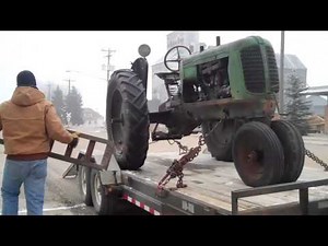Bringing home my 1939 Oliver 70 row crop