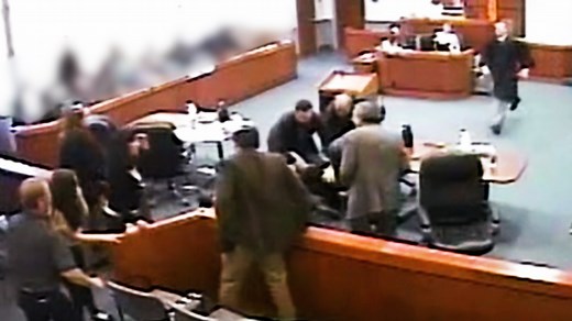 313K views · 6.6K reactions | A courtroom erupts in absolute chaos after a defendant attacks a district attorney. #CourtCam | Court Cam | Facebook
