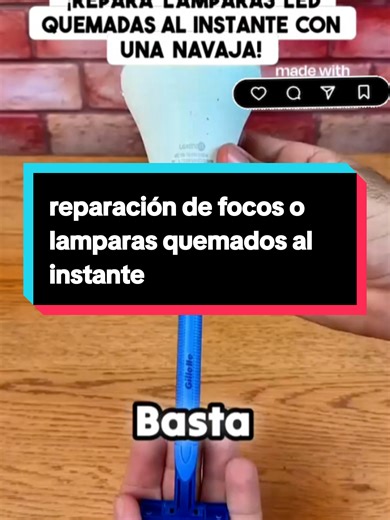 Truco Ingenioso para Reparar Bombillas LED Rápidamente