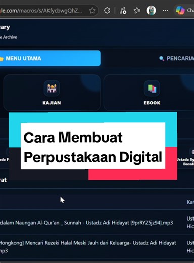 Ubah Google Sheets kamu jadi Web App interaktif cuma dalam beberapa menit! 🚀✨ Caranya gampang banget: 1️⃣ Buka file Google Sheets kamu. 2️⃣ Klik menu Ekstensi > pilih Apps Script. 3️⃣ Klik tombol Terapkan (Deploy) di kanan atas > pilih Deployment Baru. 4️⃣ Pilih jenis Aplikasi Web, atur izin akses ke