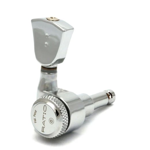 Graph Tech Ratio Electric Locking 3 3 Tuned Machine Heads with Vintage Knobs