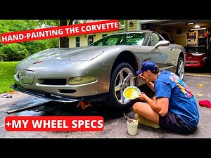 Hand-painting the C5 Corvette 💅 + My wheel specs | DriveHub