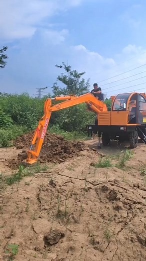 New 6-Ton Truck-Mounted Excavator: Digging Like a Pro! Hold onto your...