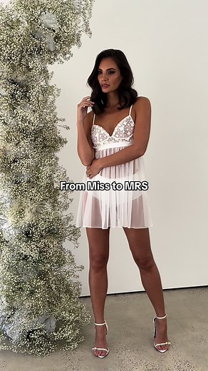 Captivating Babydoll Moments for Wedding Night