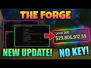 THE FORGE Script: INSTANT FORGE, AUTO FARM, AUTO QUEST, AUTO PROGRESSION 🔥 (No Key - Pastebin 2026)