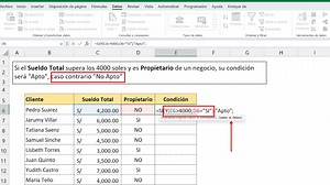 En este video resolveremos un ejemplo de la función "SI" combinado con la función "Y" en Excel. #Excel #exceltips #cursoexcel | Enrique XLS - Excel