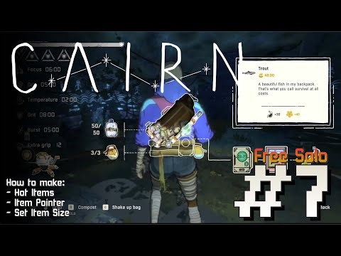 CAIRN Gameplay + CHEAT ENGINE | Free Solo 1 - Set Items Size!!! [#7]