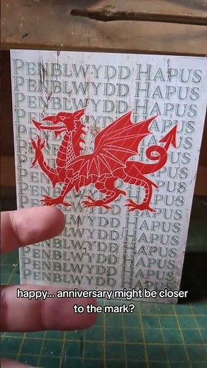 40 today! Happy Birthday in Welsh (yn Gymraeg)