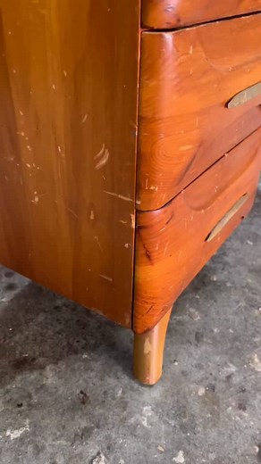 Beautiful design is timeless. Making a statement without following trends. Good design is as functional as it is beautiful. Such is the case with this mid century Franklin Shockey sculpted pine desk. This restored piece certainly stands out without compromising utility. See it and many other timeless pieces at our Holiday Market this weekend! #midcenturyfurniture #franklinshockey #mcm #timeless #antique #vintage #midcenturymodern #erie #eriepa | Copper Carriage