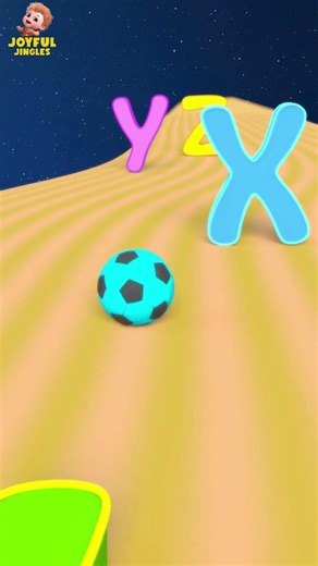 ABC Song for Kids | W-Z | Nursery Rhymes & Kids Song | Joyful Jingles #shorts #rhymes