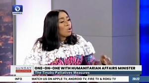 BETTA EDU SPEAKS ON REASONS TO TRUST GOVERNMENT'S PROMISED PALLATIVE DISTRIBUTION "One of the first things I did on arrival was to find out about our warehouses and what we have in them and I asked them to send all the items out, because people cannot be there needing them for survival and you're holding food items up in warehouses." Dr Betta Edu, Minister of Humanitarian Affairs and Poverty Alleviation Watch More and follow the Program on YouTube.com/channelsweb/politicstoday #seunokinbaloye #c