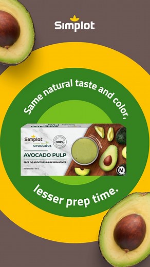 Say goodbye to tedious prep work when you use Simplot Harvest Fresh™ Avocados: Avocado Pulp. Made from 100% Mexican Hass Avocados harvested and packed at their peak state, never compromise on taste, color, and texture. Find our product here www.simplotfoods.com For more content, follow our Facebook and Instagram page! 🥑🍟 www.facebook.com/SimplotSEA www.instagram.com/simplotsea #SimplotSEA #avocado #avocados #avocadolover #avocadolovers #healthy #healthyfood #healthydiet | Simplot Food - SEA