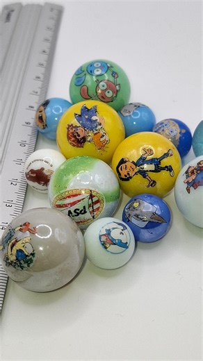 Vintage Glass Marbles - Etsy