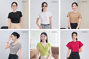 Áo thun nữ - Áo phông nữ ĐẸP đơn giản cao cấp giá tốt 2026 | Gumac.vn