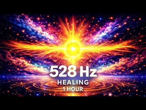 528 Hz Healing Frequency | Energy Reset & Positive Vibrations | Meditation Music (1 Hour)