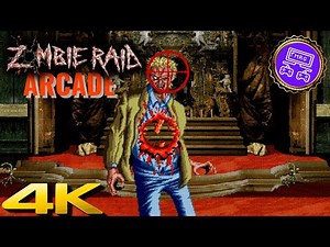 ⭐ ZOMBIE RAID | 4K/60ᶠᵖˢ | ARCADE #walkthrough #playthrough #longplay