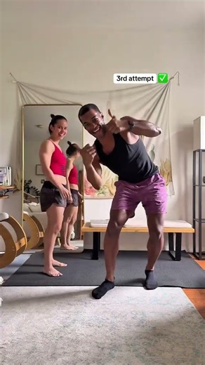 Only Women Can Do This?! 😳 Try This Partner Fitness Challenge 😂🔥