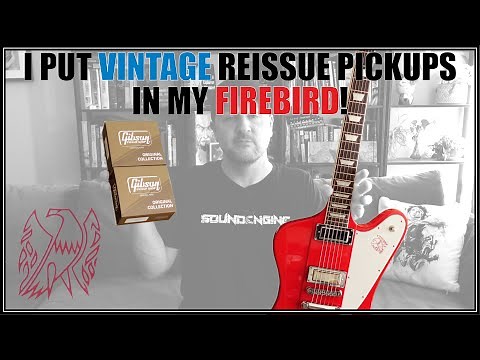Swapping Firebird Ceramic pickups for Vintage ReIssues!
