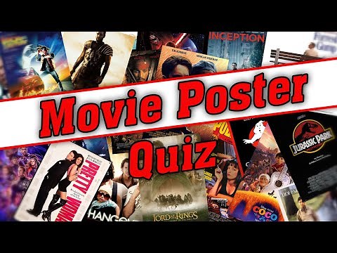 [MOVIE POSTER QUIZ] can you guess all these famous movies by their posters?