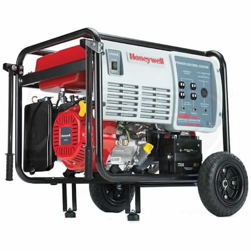 Honeywell HW5500E - 5500 Watts Portable Home Generator with Electric Start