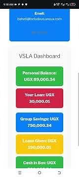 HOW include us system works for VSLA this system is developed by The Dreamers