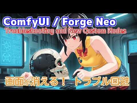 ComfyUIとForge Neoでのトラブル対応と新カスタムノードの紹介