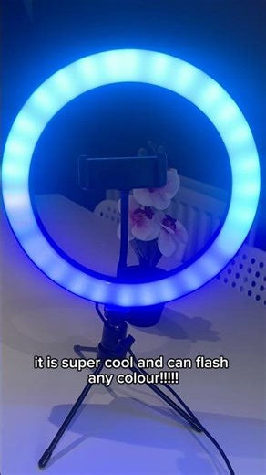i got a new ring light #ringlight #video