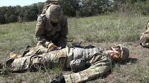 64K views · 2.6K reactions | Get it down tight and move off the "X" #SoldierMedic!" We catch up in week 15 of the 16 week 68W #CombatMedic training at Joint Base San Antonio during the culminating Field Training Exercise (FTX). During the FTX, Soldiers practice actions on the "X," or point of injury, moving the patient to cover, getting the patient stabilized for evacuation. #USArmy | #ArmyMedicine | U.S. Army | Facebook