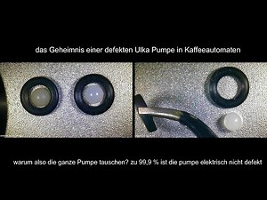 Saeco Kaffeevollautomat ☕ warum die Ulka Pumpe nicht getauscht werden muss DIY Wartungssatz einbauen