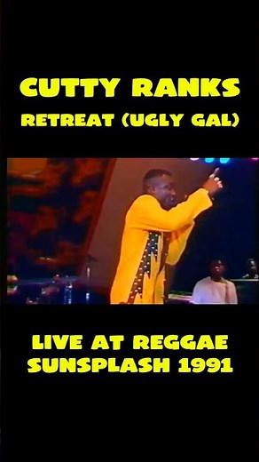Dancehall legend Cutty Ranks performing “Retreat” at reggae Sunsplash 1991 ☀️🔥 #dancehall #reggae