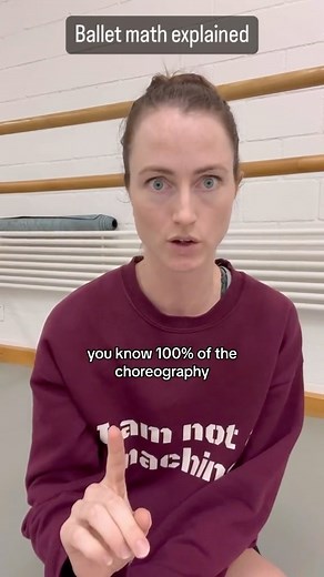 Biscuit Ballerina ® on Instagram: "A little ballet math explained. There are too many more, but those will have to be saved for another reel. 🩰 #parttimeprincipal #neverstuckintheslowrehearsals #allmusicisan8 #biscuitmath 👚Sweatshirt from the Biscuit Ballerina merch line 🩰"