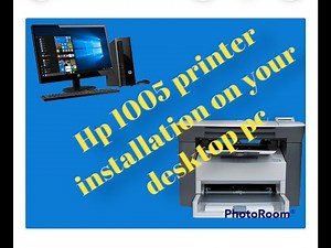 HP 1005 PRINTER INSTALLATION ON DESKTOP PC TAMIL / HOW TO INSTALL PRINTER DRIVER ON DESKTOP PC