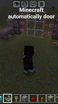 Minecraft automatically door