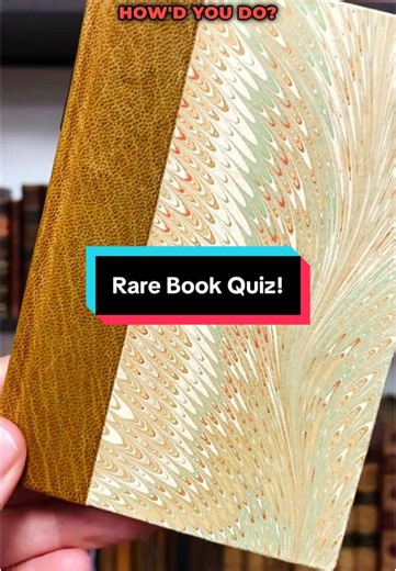 Rebecca Romney (@rebeccaromney) - Rare Book Quiz: Test Your Literary Knowledge