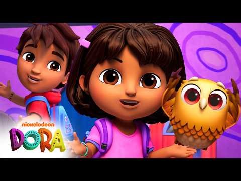Dora and Diego Help a Baby Owl Return Home to Her Parents! 🦉 | Dora & Friends