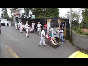 Madeira Wicker Toboggan Sled Ride