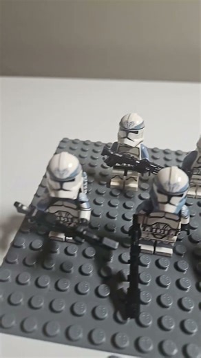 My lego starwars wolfpack army