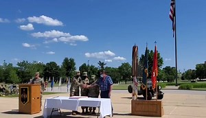 #FortLeonardWood 245th Army Birthday cake cutting and retreat ceremony. #ArmyBday | U.S. Army Fort Leonard Wood