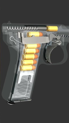 Mauser 1914 pistol mechanism